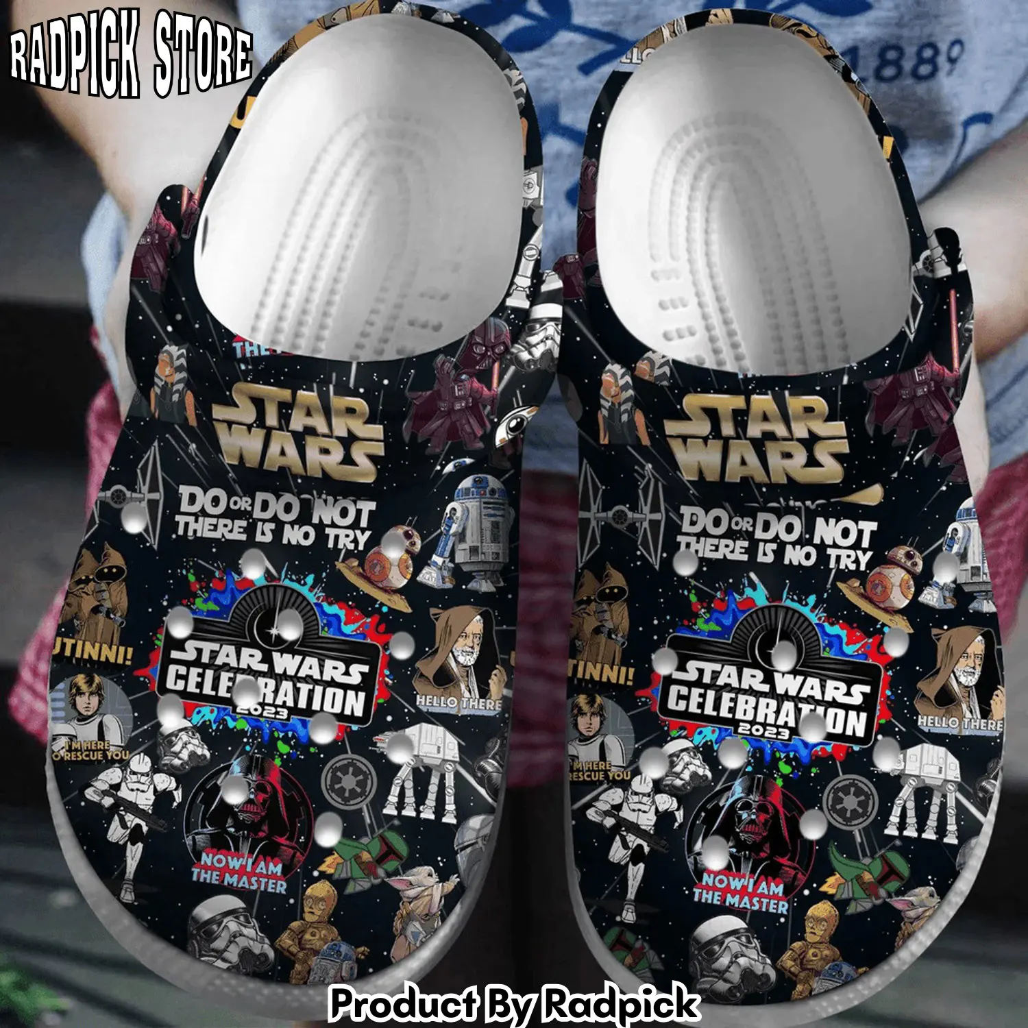 Radpick star wars celebration movie clogs shoes comfortable for men women rp6521233